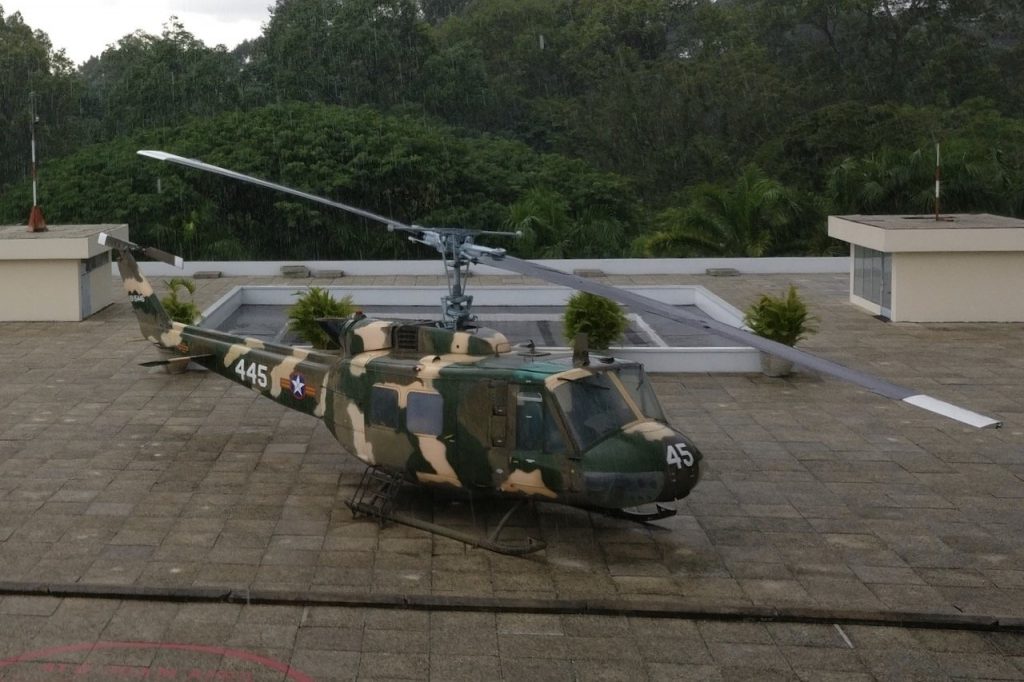 Helicopter used to flee