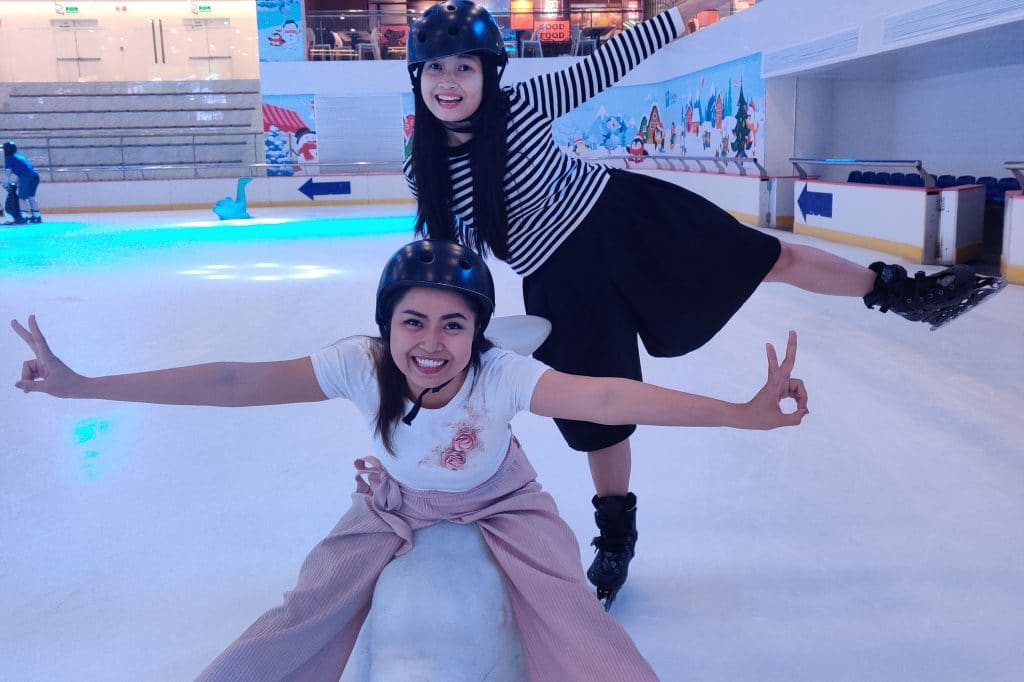 Ice Skating in Saigon